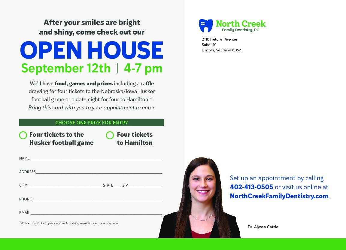 Open House September 12th!!